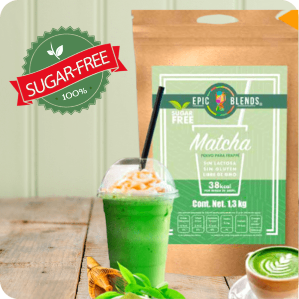 Base Para Bebidas Sabor Matcha Sugar
