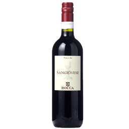 Sangiovese IGT, Rocca, Cosecha 2016, Caja con 6 botellas de 750ml