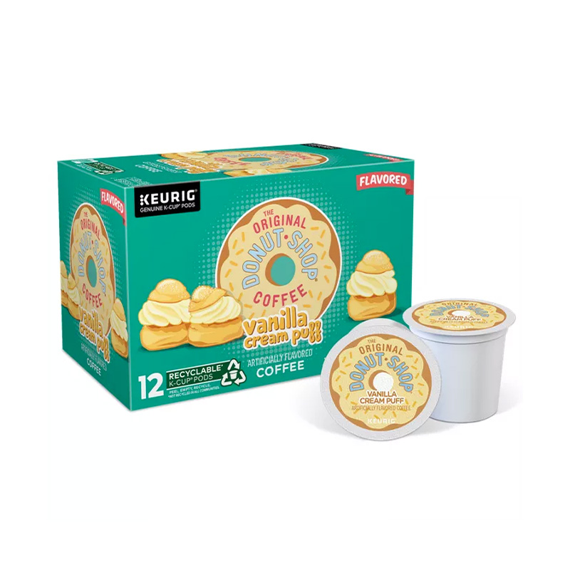 KEURIGCafé Vainilla Cream Puff6 estuches con 12 capsulas PARTIMAR
